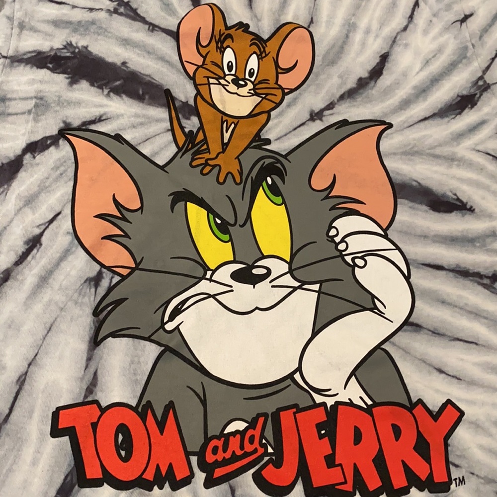 Tom & Jerry tie dye T-shirt Medium